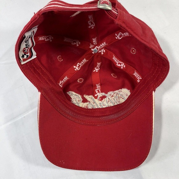 Dale Earnhardt JR Womens Rhinestone Hat Cap Chase Authentics One Size Fits Red - Picture 10 of 12
